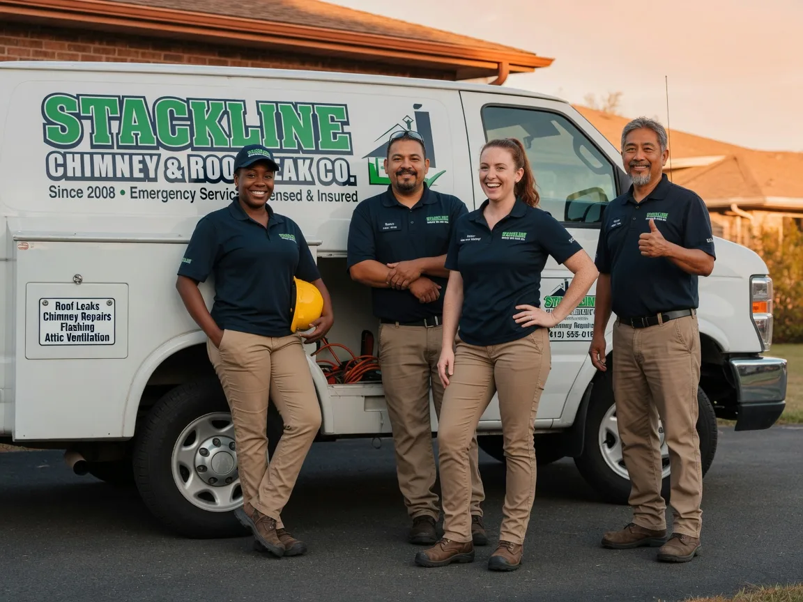 Chimney flashing repair company in Lehr, ND